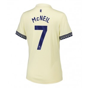 Everton Dwight McNeil #7 Replika Udebanetrøje Dame 2025-26 Kortærmet